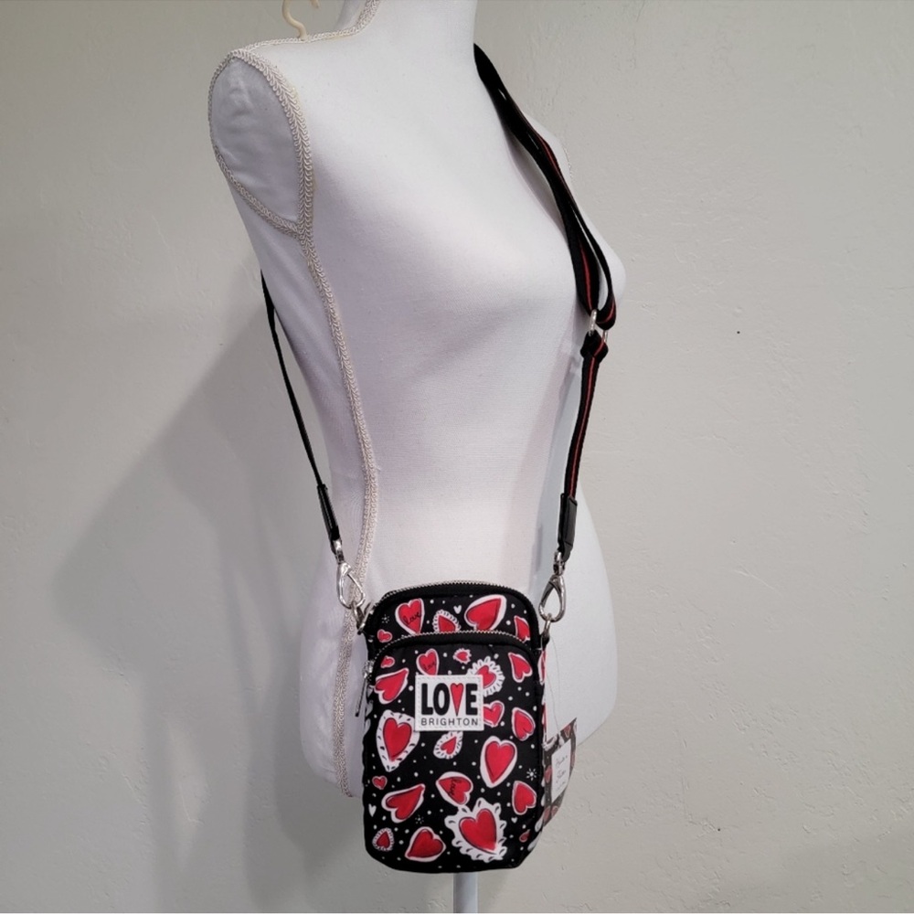 Brighton Hearts a Flutter Utility Bag NWT - Picture 6 of 6